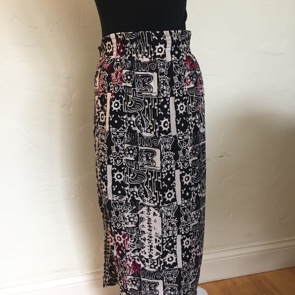Boho, ethnic style, wrap skirt